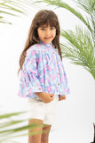 Pineapple Print Girls Shirt