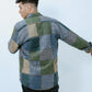 Green Squares Men Wool Shirt