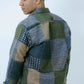 Green Squares Men Wool Shirt