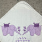 Baby Coverlet-Elephants