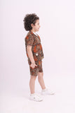 Leaves Linen Boys Summer Set