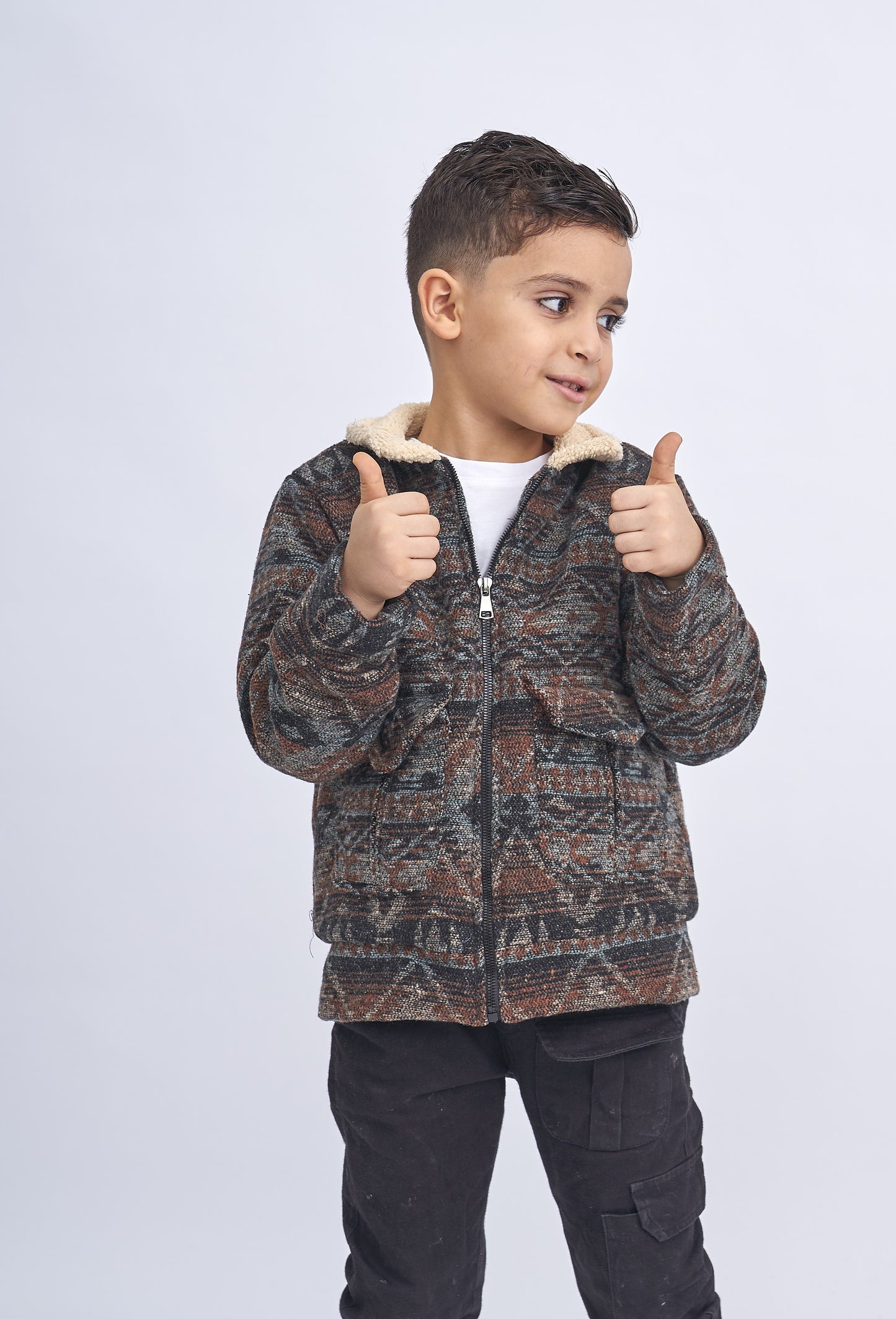 Boys Quilted Fleece Jacket