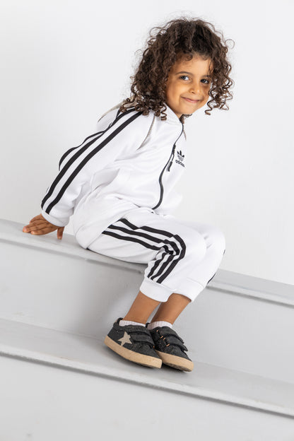 White Striped Tracksuit