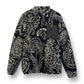 Aztec Men Fur Jacket With Pocket-Black