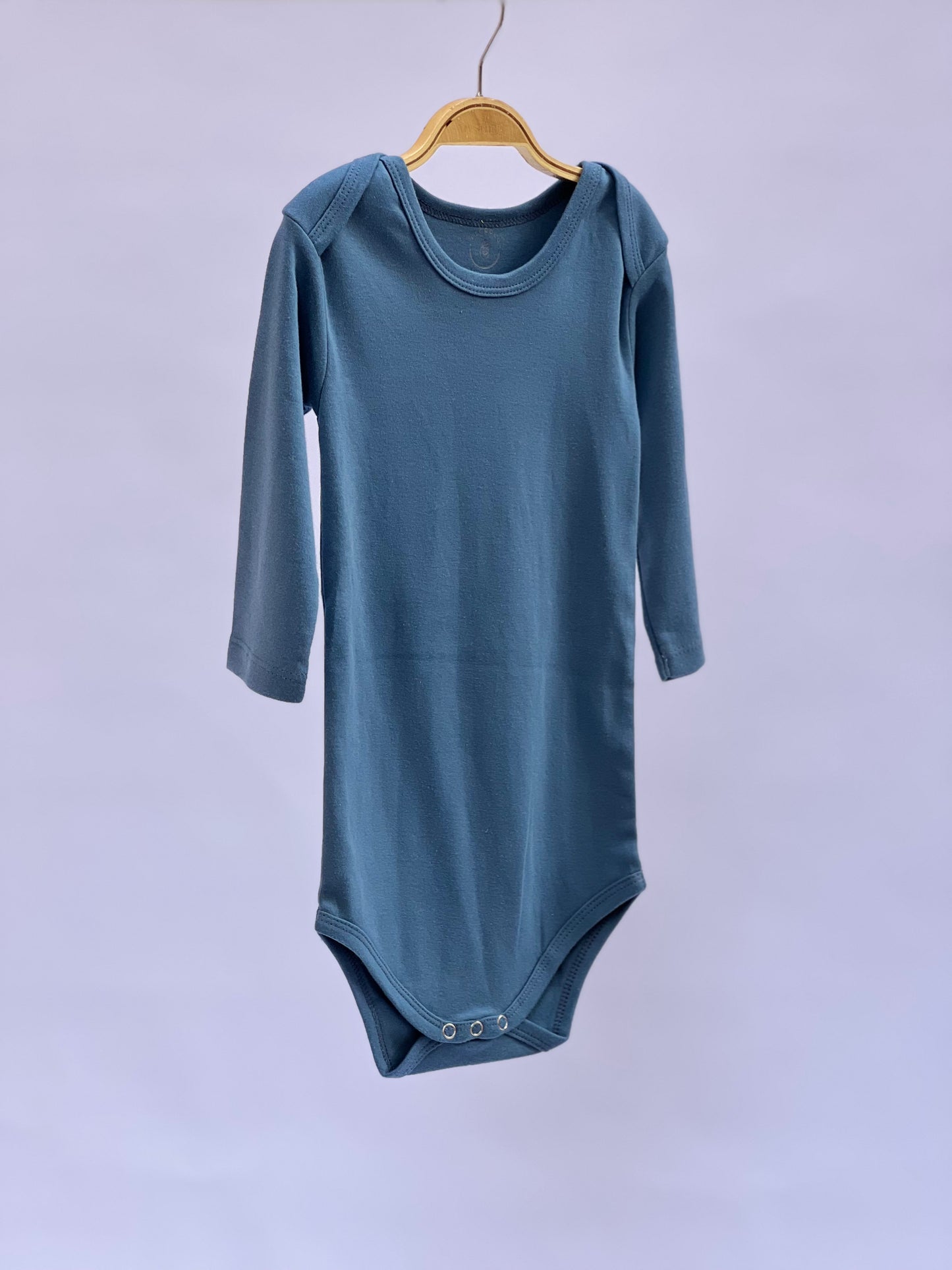 Baby Longsleeve Bodysuit-Blue