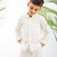 White Boys Linen Set