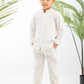 White Boys Linen Set