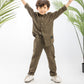 kakhi Boys Linen Set