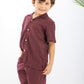 Maron Boys Linen Set