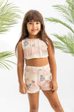 Butterflies Textured Girls Set