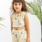 Butterflies Textured Girls Set