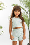 Striped Cotton Girls Set