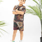 Tie Dye Boys Set-Maron