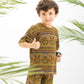 Boho Textured Colorful Boys Set