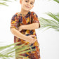 Boho Textured Colorful Boys Set