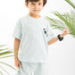 Mint Textured Boys Set