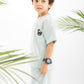 Mint Textured Boys Set