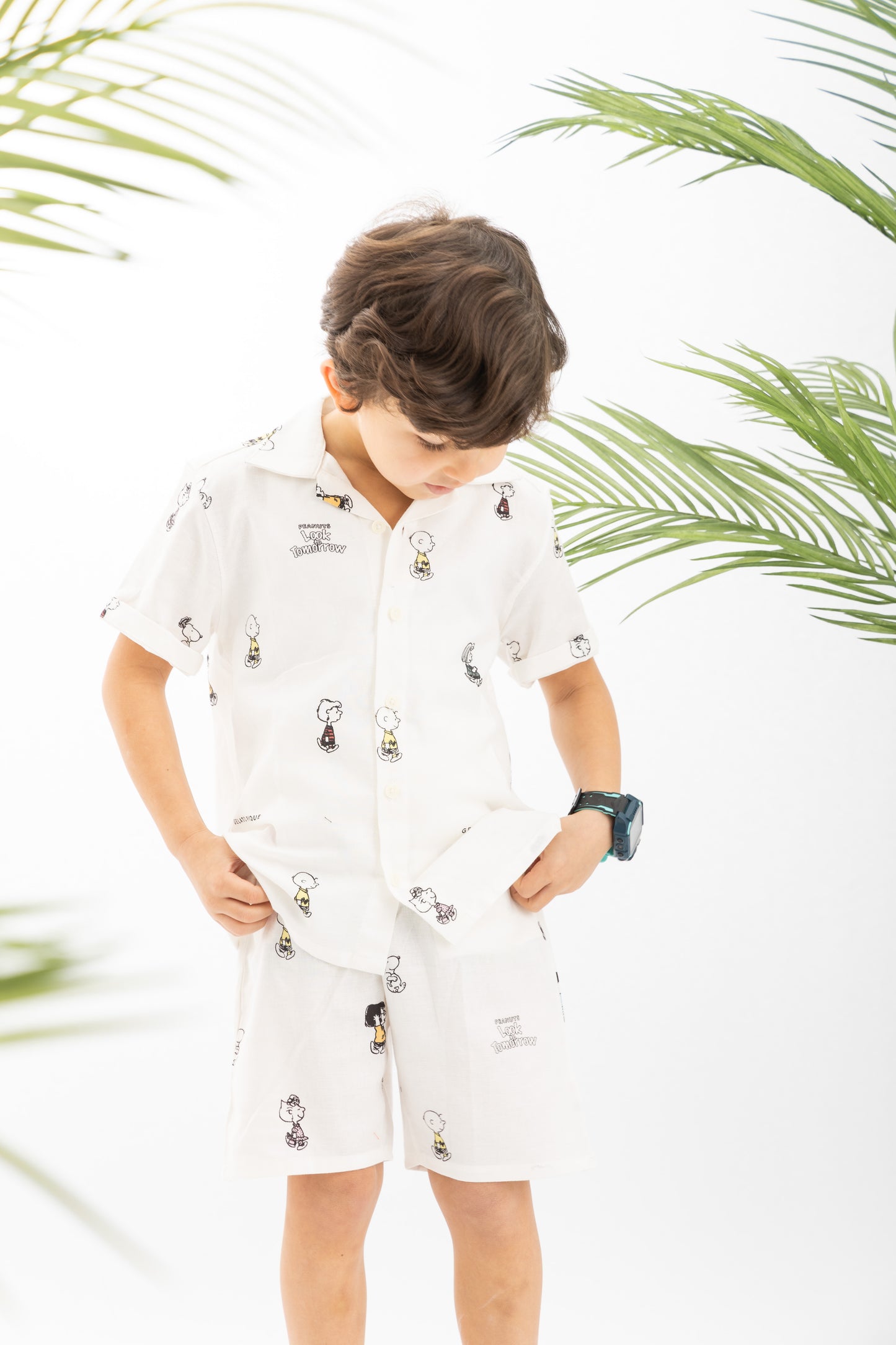 Snoopy Print Boys Set