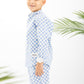 Blue Checkers Boys Set