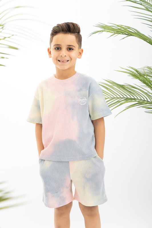 Tie Dye Boys Set-Pastels