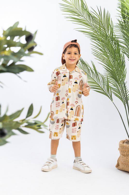 Boho Print Boys Set