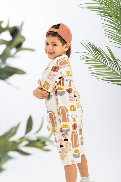 Boho Print Boys Set