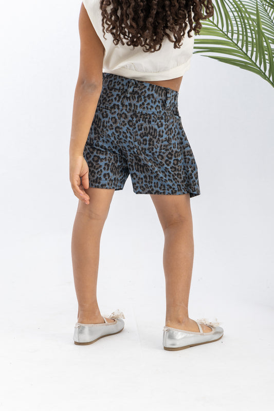 Tiger Denim Girls Bermuda Skirt